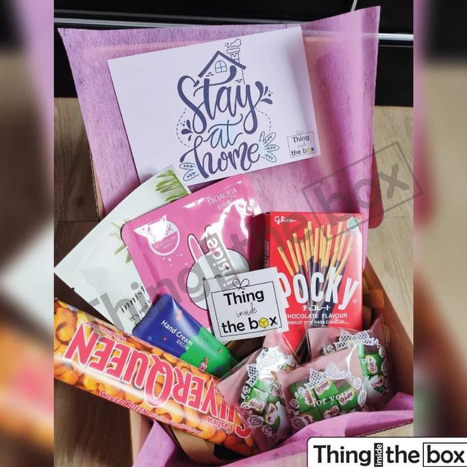 

Thing inside the box -Gift ulang tahun hampers hadiah kado silverqueen