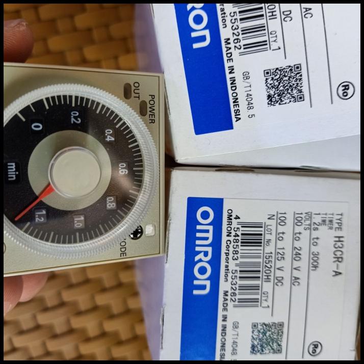 Timer Omron H3Cr-A 220Vac Kaki 11