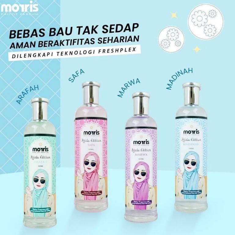 Morris Hijab Edition / Parfum Eau De Parfum / Minyak Wangi Botol / 110ml