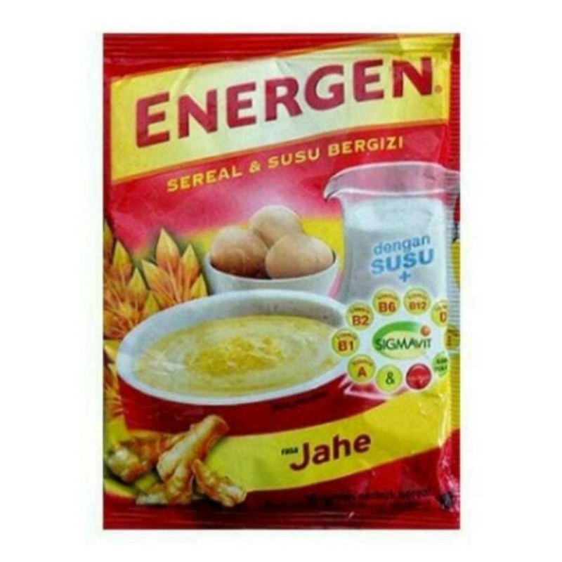 

ENERGEN JAHE ISI 10 SACHET 10 PCS