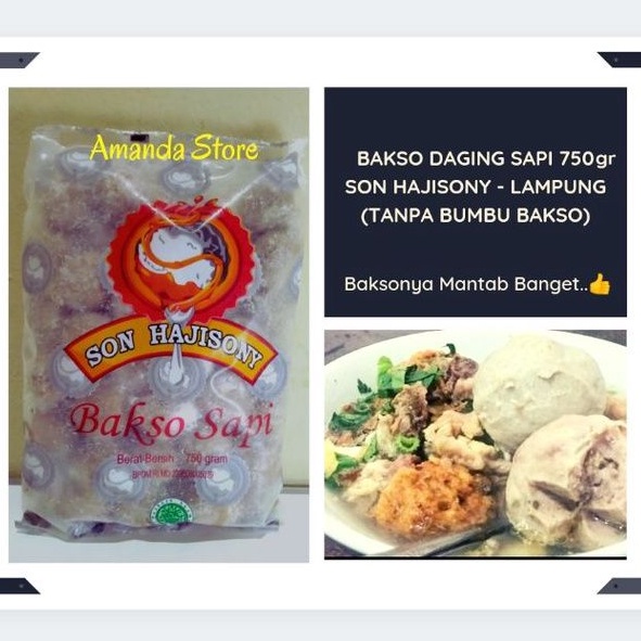 

Bakso Sapi Son Hajisony / Sony / Soni Lampung