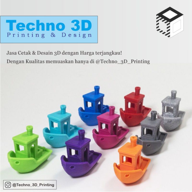 Jasa 3D Printing PLA+ / ABS+