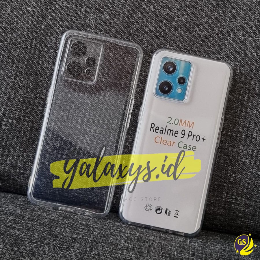 Realme 9 Pro / Realme 9 Pro+ Realme 9 Pro Plus Clear Case Premium 2.0mm TPU Transparan Casing Ultra Casing