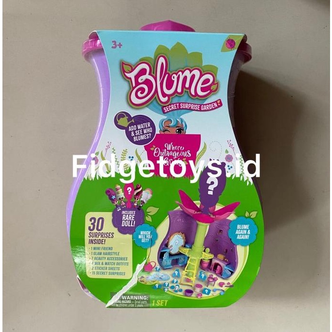 BEST SELLER BLUME SECRET SURPRISE GARDEN PLAYSET HAPPY SHOPING