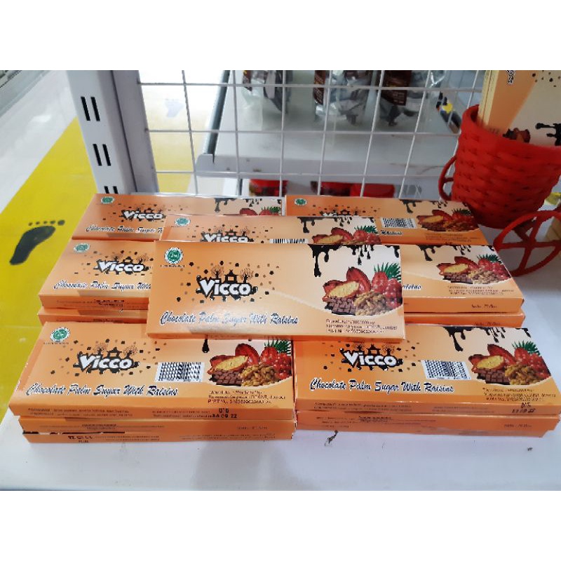 

Vicco Cokelat Extra Dark Palm Kismis by Puslit Koka Jember