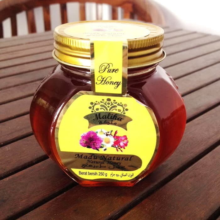 

madu MALIKA jenis madu natural 250 gr NATURAL HONEY 250gram