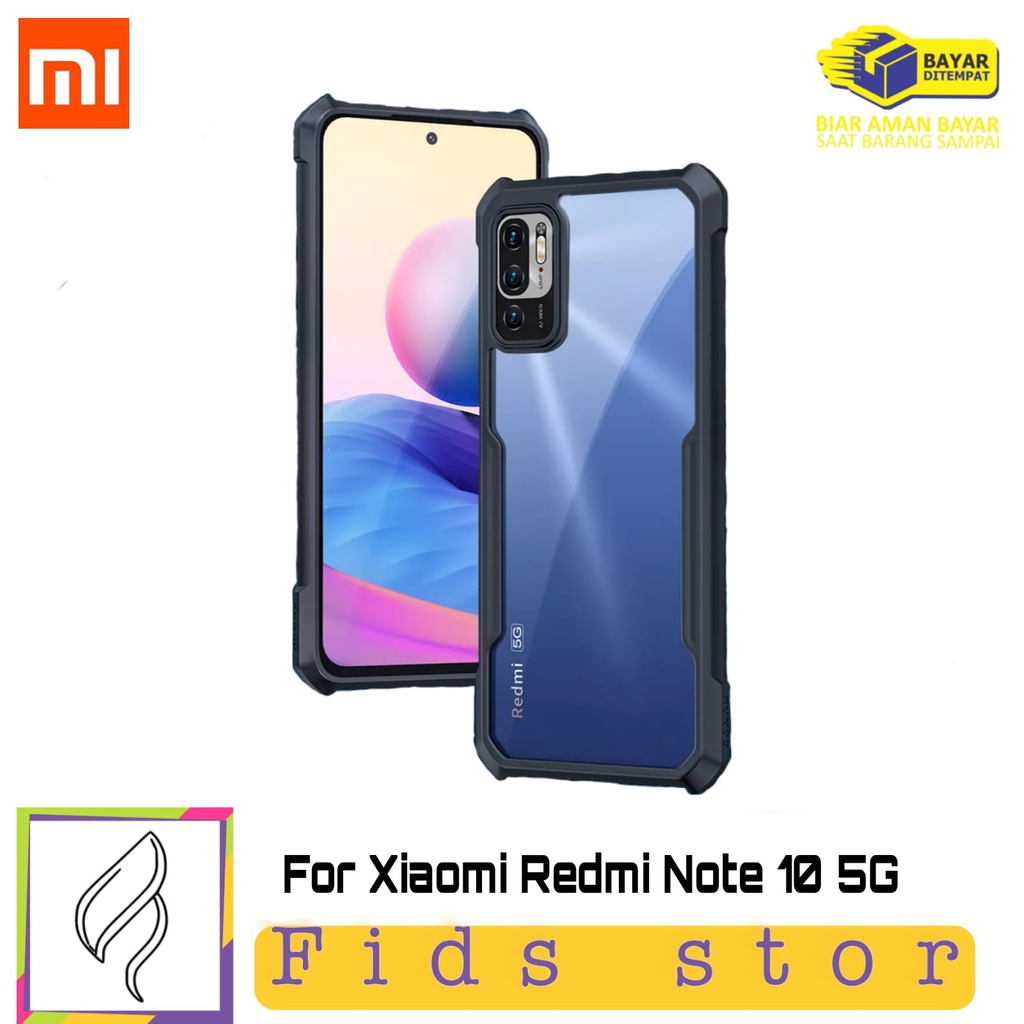 PROMO CASE XIAOMI REDMI NOTE 10 5G Casing Xundd Transparan Clear Pelindung HP Sampul Transparan