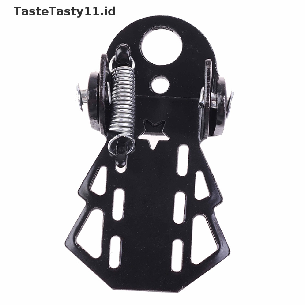 Tastetasty 1 Pasang Plat Sandaran Kaki Belakang Sepeda Untuk Outdoor