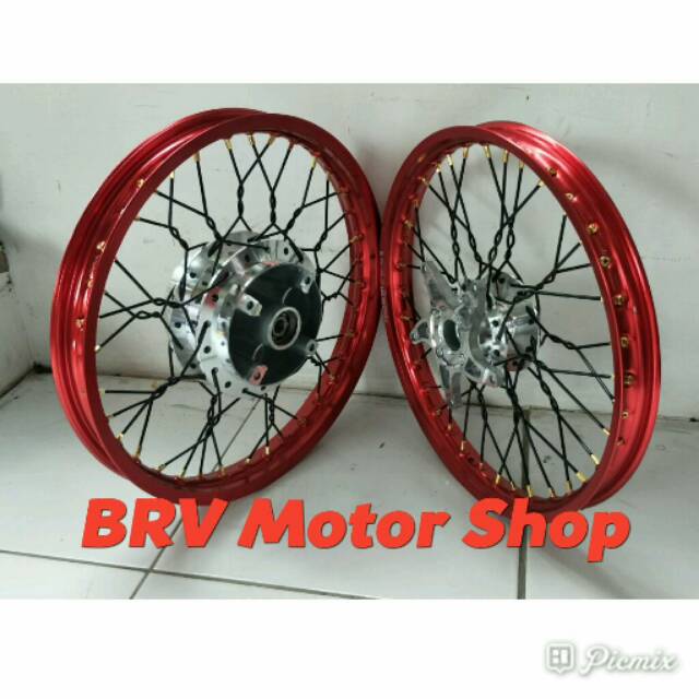 Paketan Velg Jari Jari CB 150 Old CB 150 R CBR 150 Facelite CBR 150 Old Velg 140-17  160-17