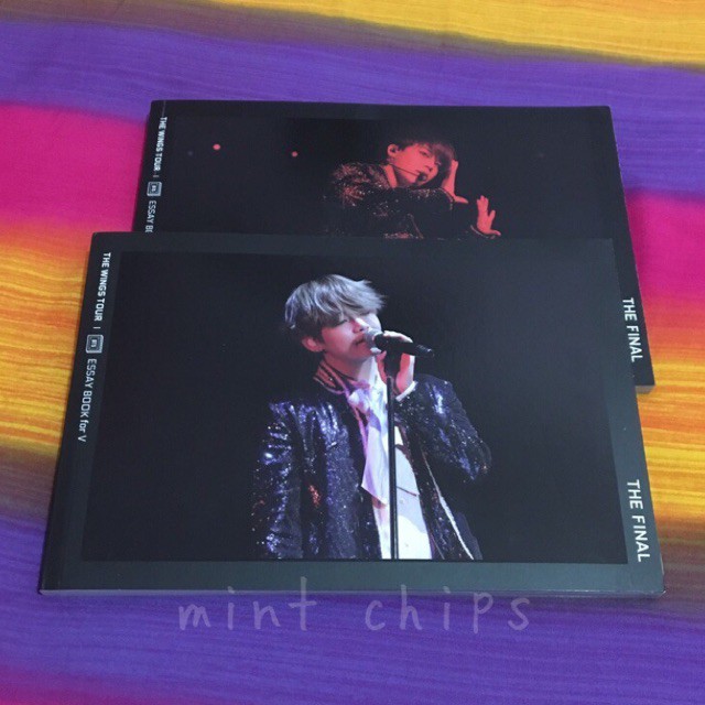 Essaybook BTS Wings Tour