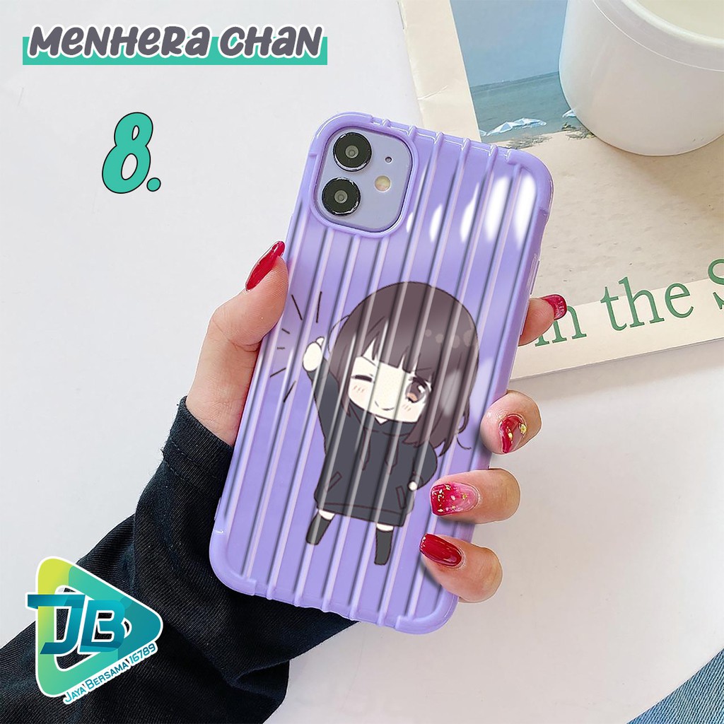 Softcase MENHERA CHAN Vivo Y17 Y12 Y11 Y15 Y91 Y93 Y95 Y81 Y81C Y83 Y71 JB3444