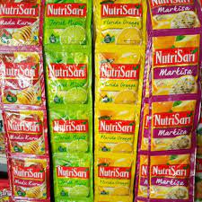 

NUTRISARI RENCENG ANEKA RASA ISI 10 PCS @14 GRAM