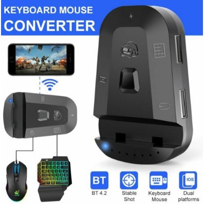 Konverter Keyboard Mouse Bluetooth Gaming Wireless Converter Android