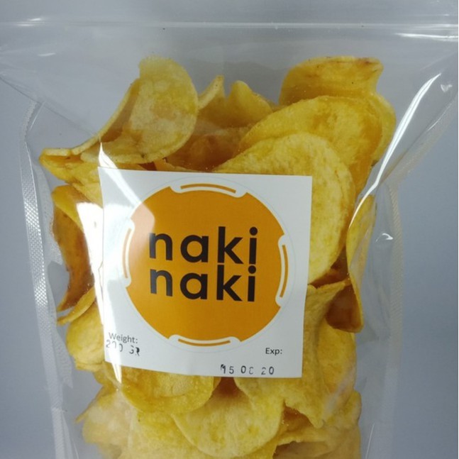 

Keripik Kentang Original 200 g --Resealable Pouch 20x29 cm-Cemilan Asin Gurih Renyah-Snack Indonesia