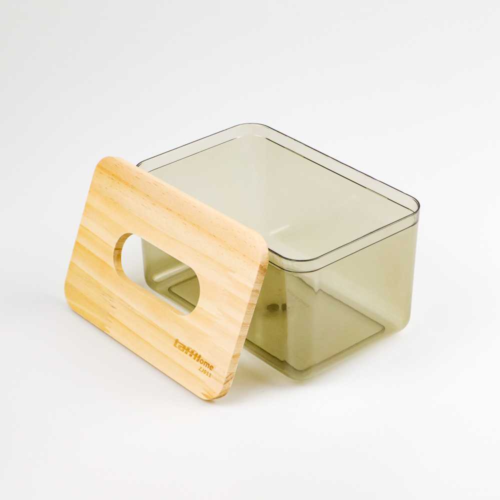 TD-AI TaffHOME Kotak Tisu Kayu Nordic Minimalist Tissue Box Small - ZJ011