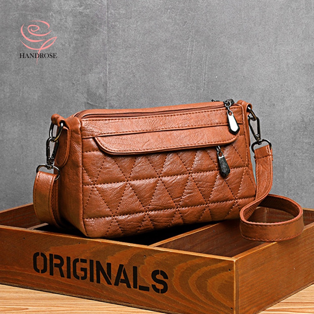 Handrose - Tas Wanita Terbaru / Tas Selempang Wanita / Tas Slempang Korea / Slingbag Wanita PU Leather HR 039