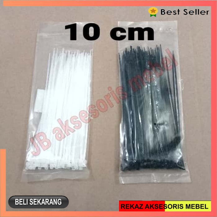 KABEL TIE TIES 10cm.. 100pcs