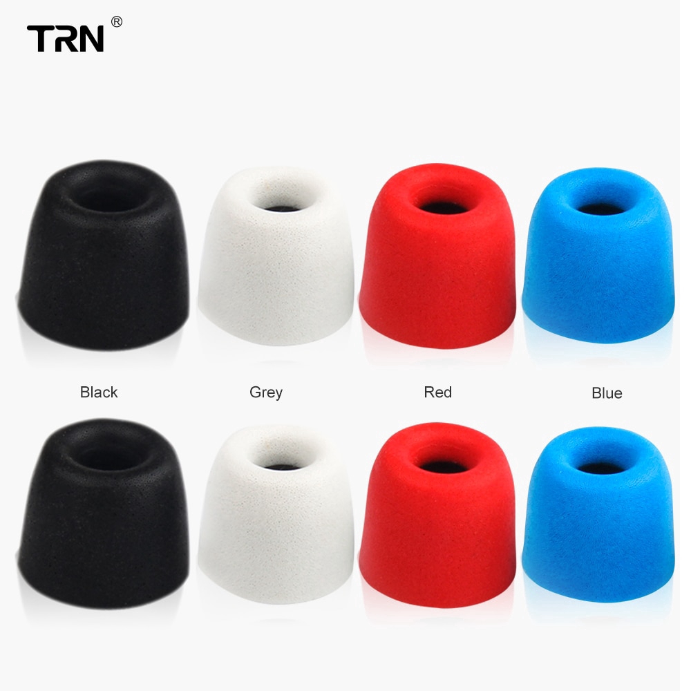 Trn 3 Pasang / 6pcs Eartips Memory Foam L / M / S 4.5mm Noise Isolating Trn V80 Im1 Im2