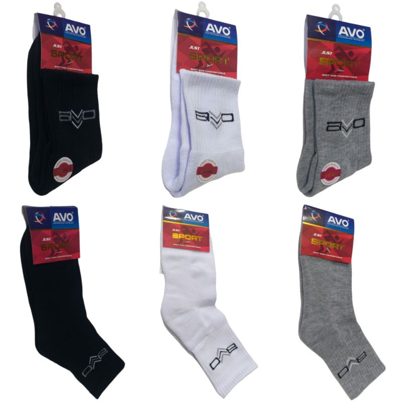 KAOS KAKI SPORT AVO PENDEK 3/4 | ORIGINAL SOCKS