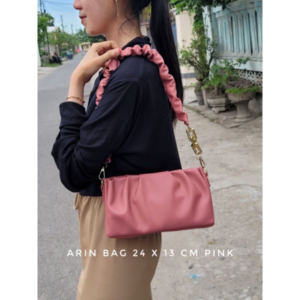 Arin Bag Tas Selempang Wanita Free Tali Panjang-5