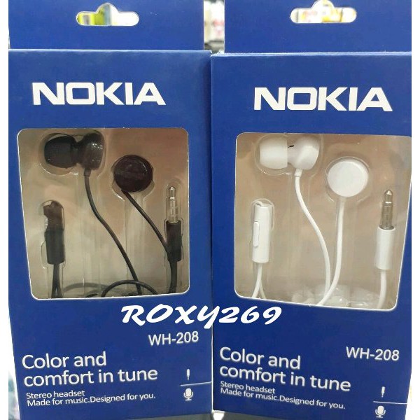 ORIGINAL MURAH Headset HF Earphone Hp Nokia Lumia Android Semua Tipe Type - Handfree Hedset Hetset