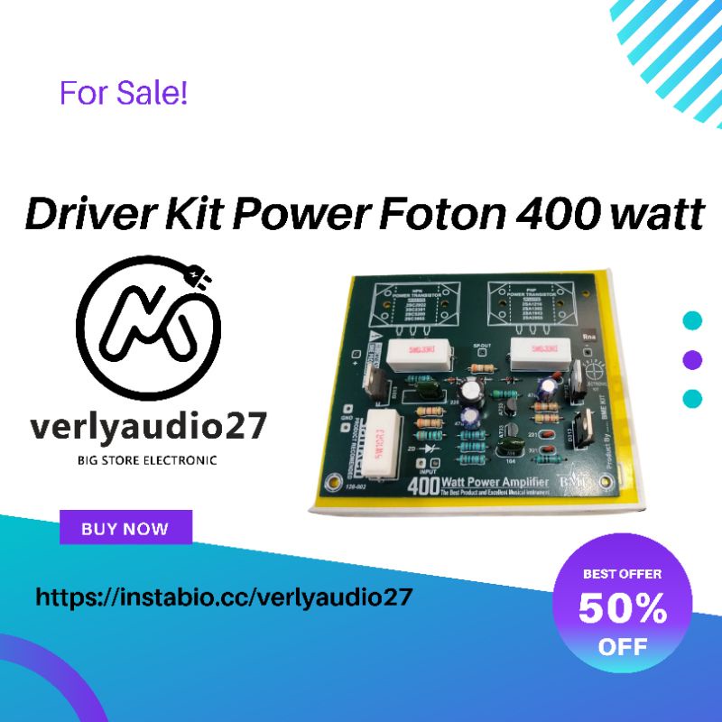 Driver Power Mono 400 Watt Foton