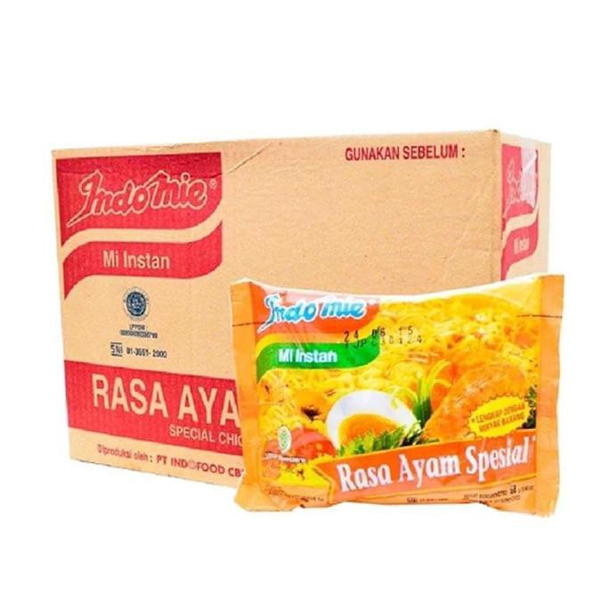 

INDOMIE RASA AYAM SPESIAL MIE INSTAN 68 G/ 40 PCS/ DUS