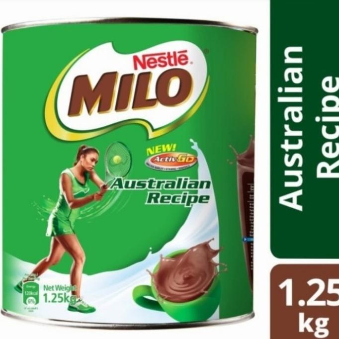 

MILO AUSTRALIA RECIPE CHOCOLATE DRINK 1.25KG DC51C1215