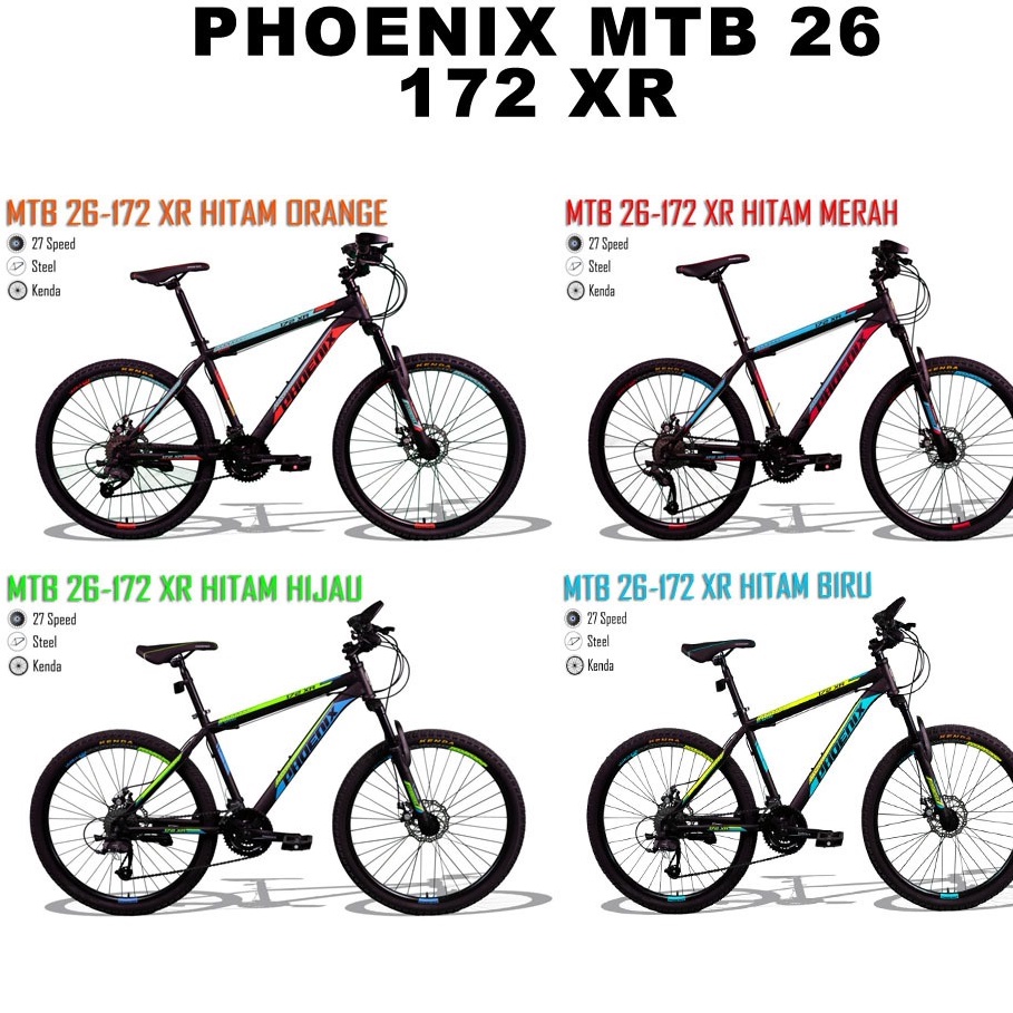 SEPEDA MTB 26 INCH PHOENIX 172 XR