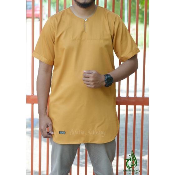 baju Koko kurta lengan pendek best seller alfatih