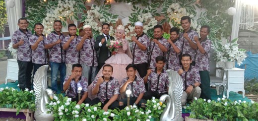 [gridline - R075 & R090 Lilac] Kemeja Batik Pria Katun Lengan Pendek Regular Ungu Lilac Terbaru