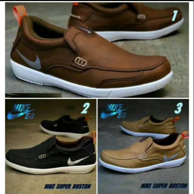 SEPATU SLOP CASUAL PRIA / nike boston slop