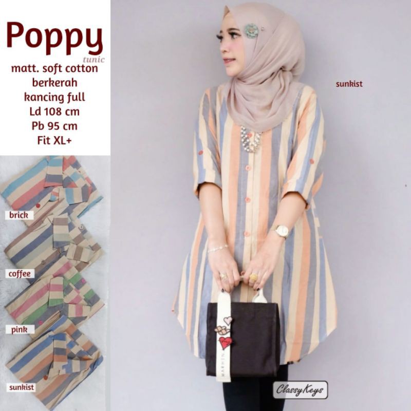 poppy tunik