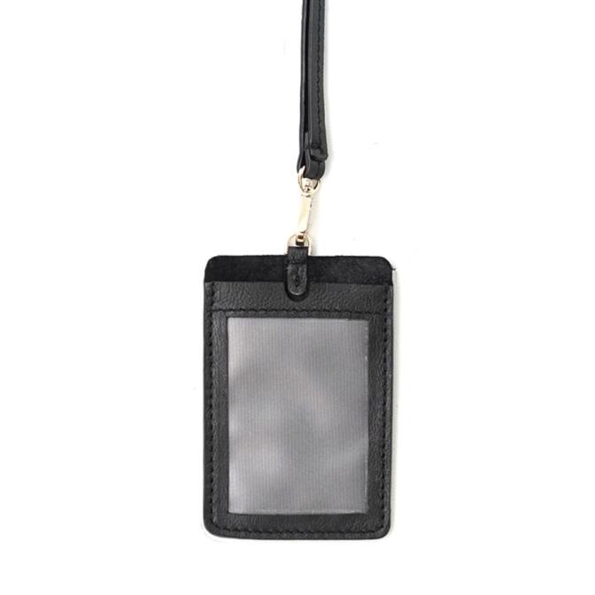 

Dapoza Lanyard Leather / ID card holder name tag kulit