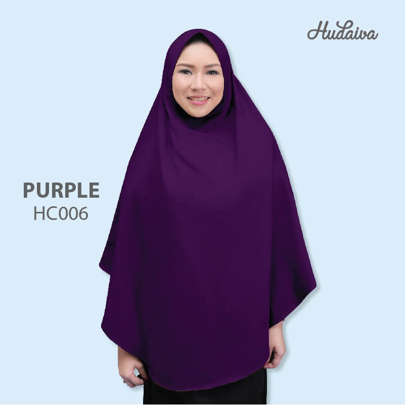 Jilbab Hudaiva Alana HDVA - HC006 Purple