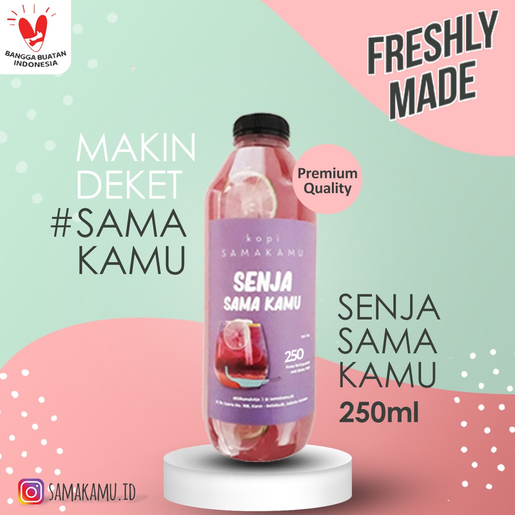 

Senja Sama Kamu SAMAKAMU 250ML || Made By Order || High Ingredients Only