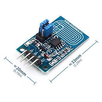 Capacitive Touch Dimmer PWM LED Control Saklar Dimmer Sentuh