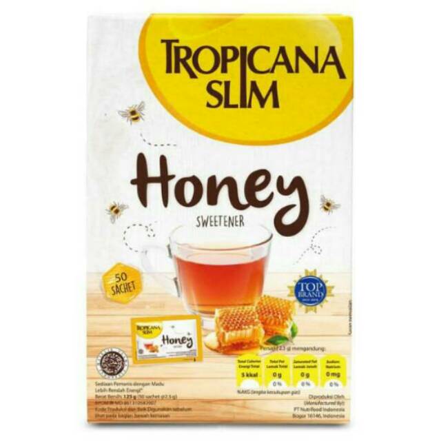 

Tropicana Slim Honey Sweetener Gula Tropicana Slim