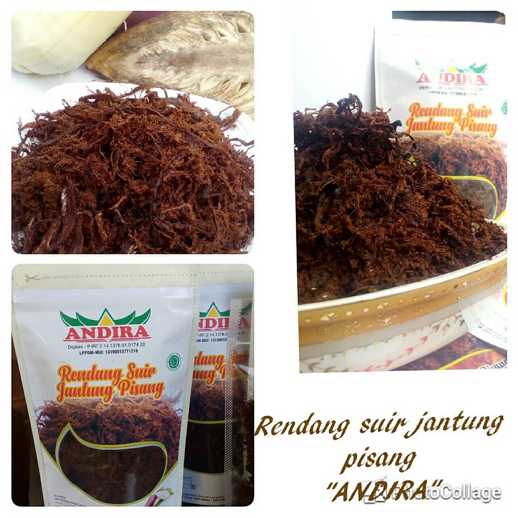 

Rendang Suir Jantung Pisang Andira