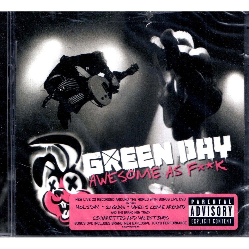 GREEN DAY (CD+DVD) - AWESOME AS F**K