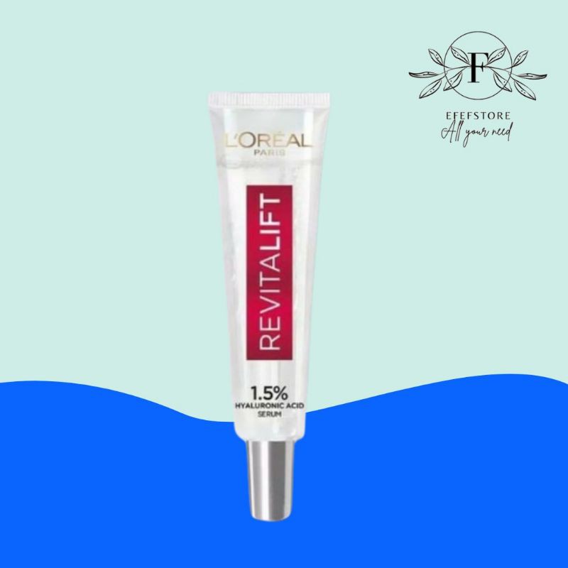 L’oreal Loreal Paris Revitalift 1.5% Hyaluronic Acid Serum | Revitalift Hyaluronic Acid Cleanser | Hyaluronic Plumping Cream