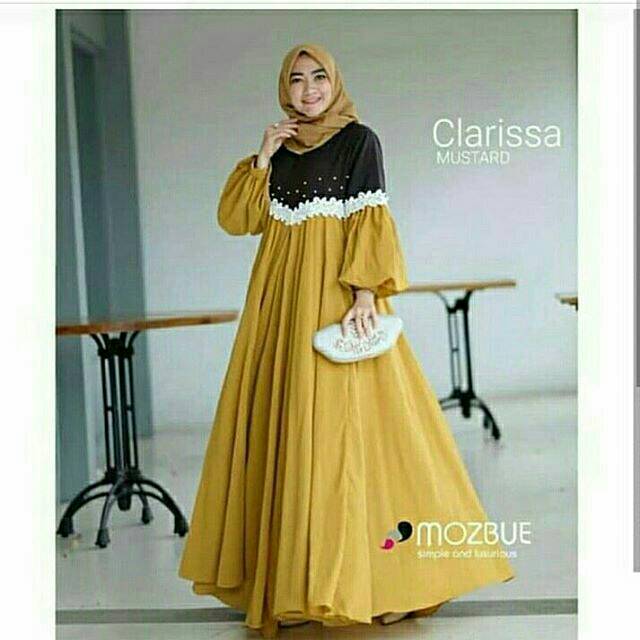 Clarissa maxy / Gamis Wanita/ Dress Wanita /Baju wanita