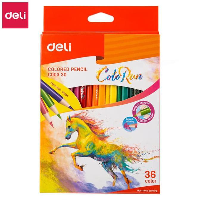 

Sale!! Deli Colored Pencil 36C Ec00330 - Pensil Warna Anak-Anak Terbaru