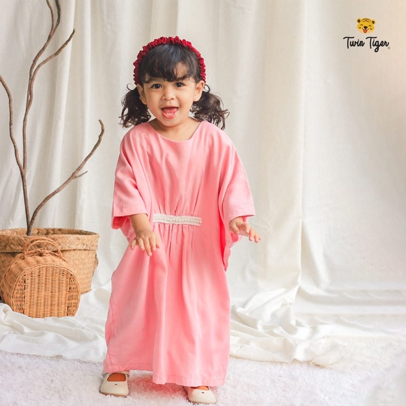 Twin Tiger Kaftan Zahra Dress - Pakaian Anak Muslim/Kaftan anak