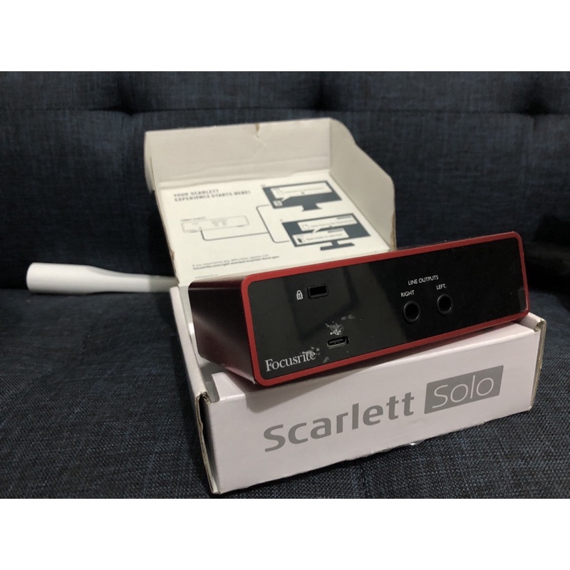 focusrite solo gen 3