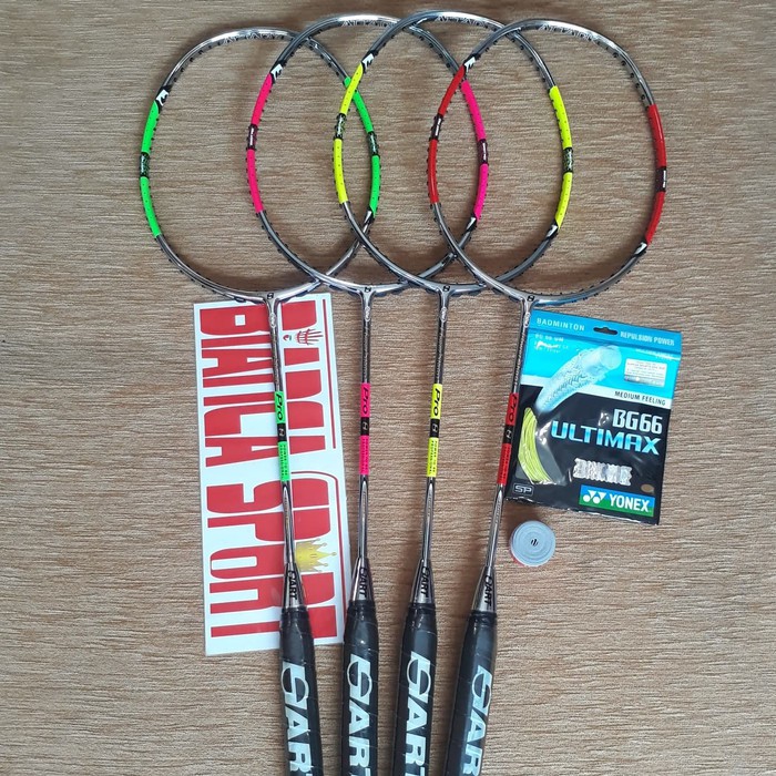 Order Langsung raket badminton HART POWER SHOOT CHROME original terbaik