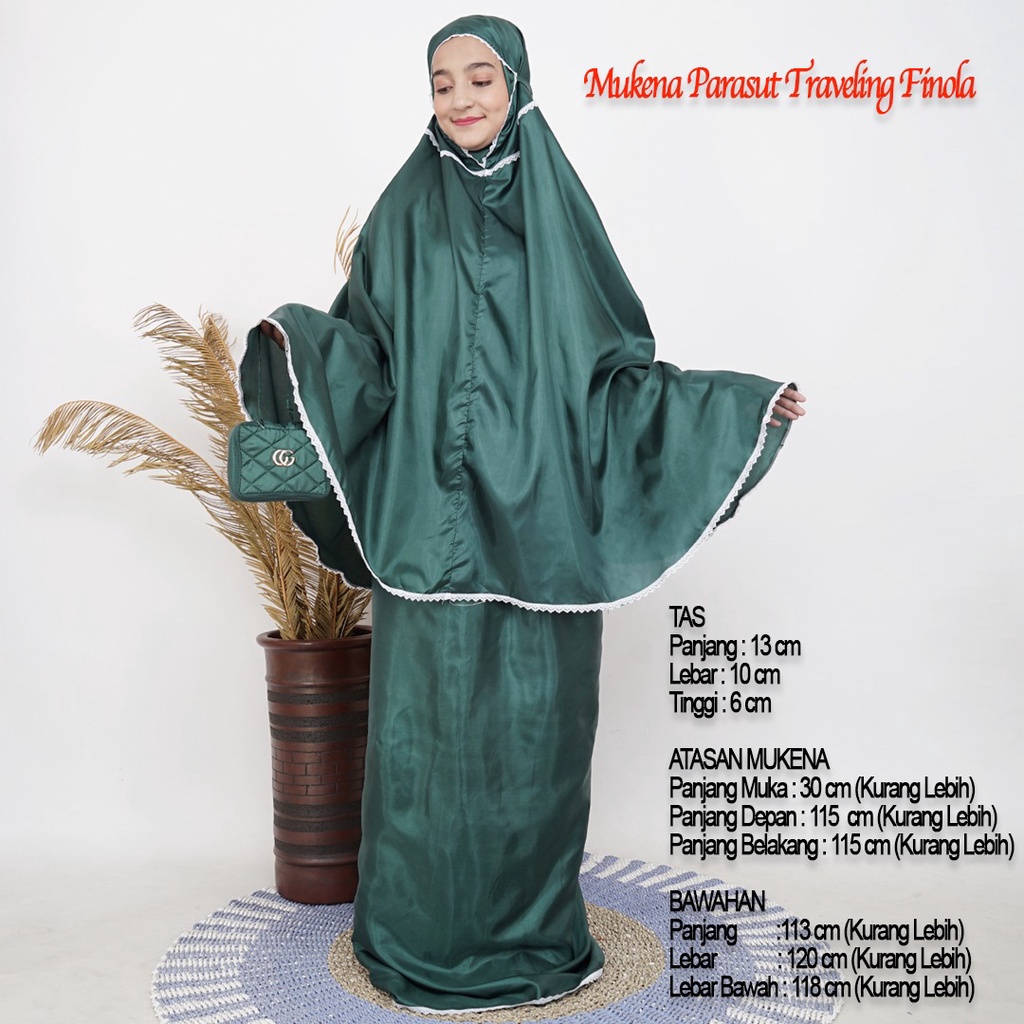 Mukena Parasut Travelling Firda Premium/Harga Grosir