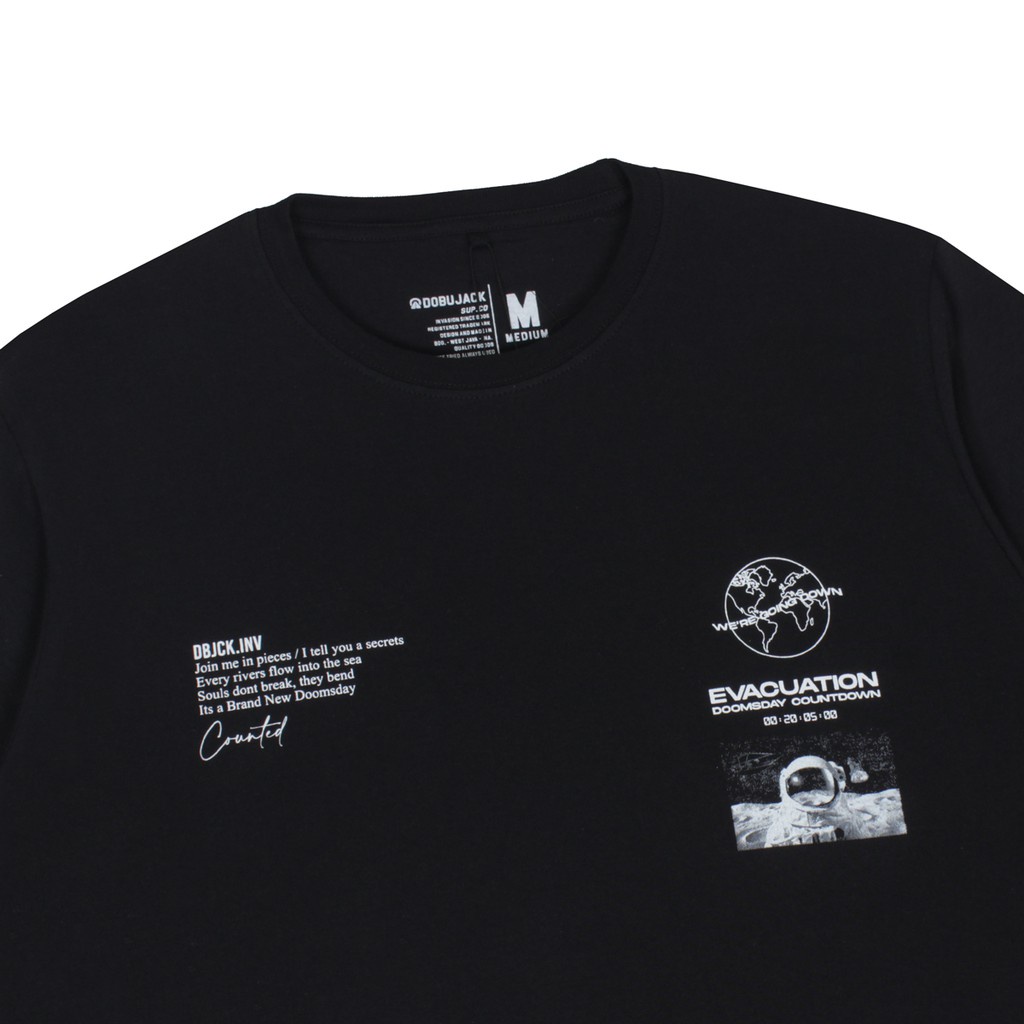 Dobujack Sweater Evacuation Black Crewneck