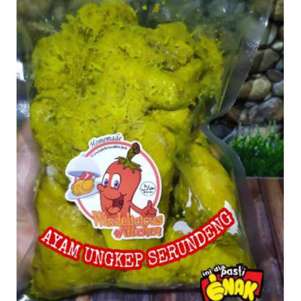 

{BISA COD} AYAM UNGKEP SERUNDENG 1 EKOR / KARKAS / AYAM KUNING / AYAM BUMBU KUNING / ISI 8 POTONG