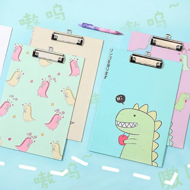 

Papan klip dada kertas korea kartun lucu